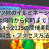 ドイツ村のイルミネーションは何時から何時まで？2024年2025年の開催期間や料金・アクセス方法